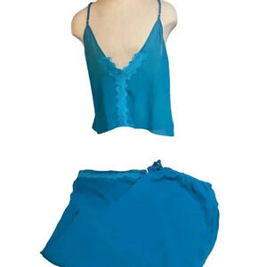 Amoureuse cami and pants sleepwear pajama set feminine plus size 1x